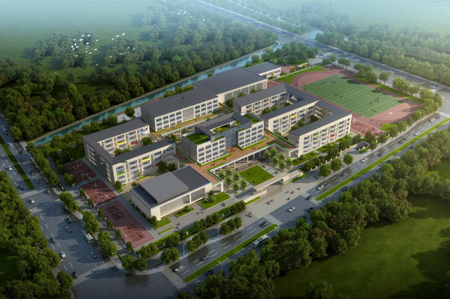 嘉興國際商務區(qū)文賢路學校工程